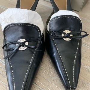 cole haan black mules
